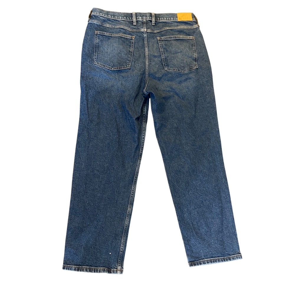 Eddie Bauer‎ Women's Voyager High Rise Straight Leg Jeans Medium Wash Size 16